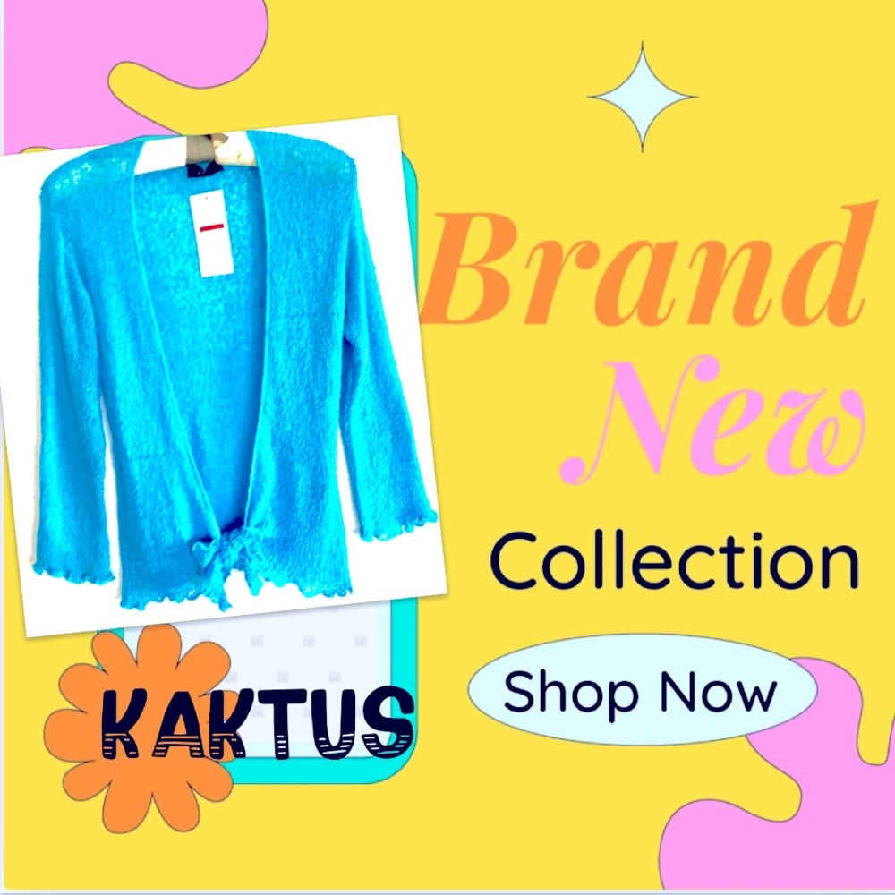 💦KAKTUS CARDIGAN SWEATER